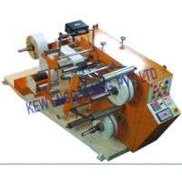 Doctoring Rewinding Machine With Slitting System